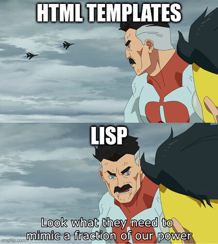 lisp html power