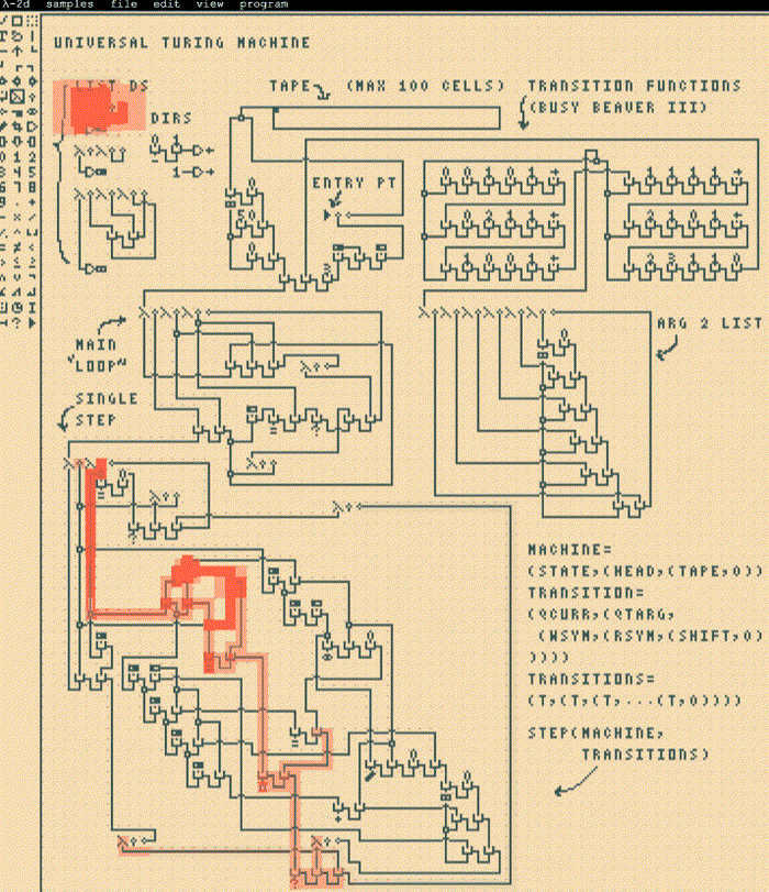 lambda-2d-turing-complete