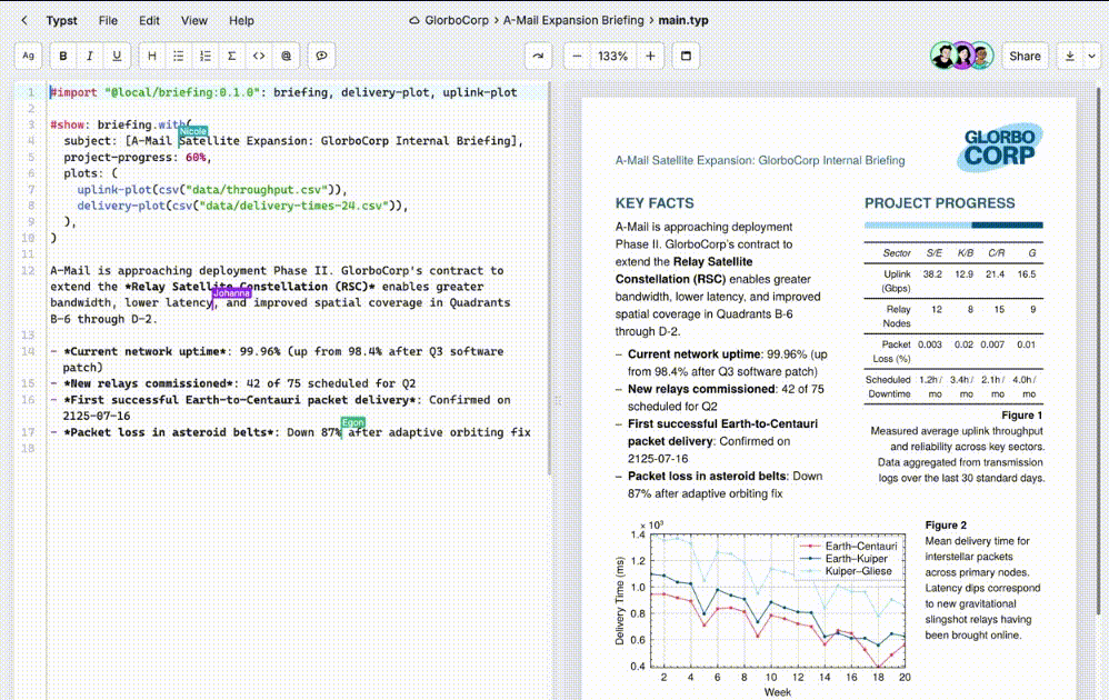 typst collaborative editor record